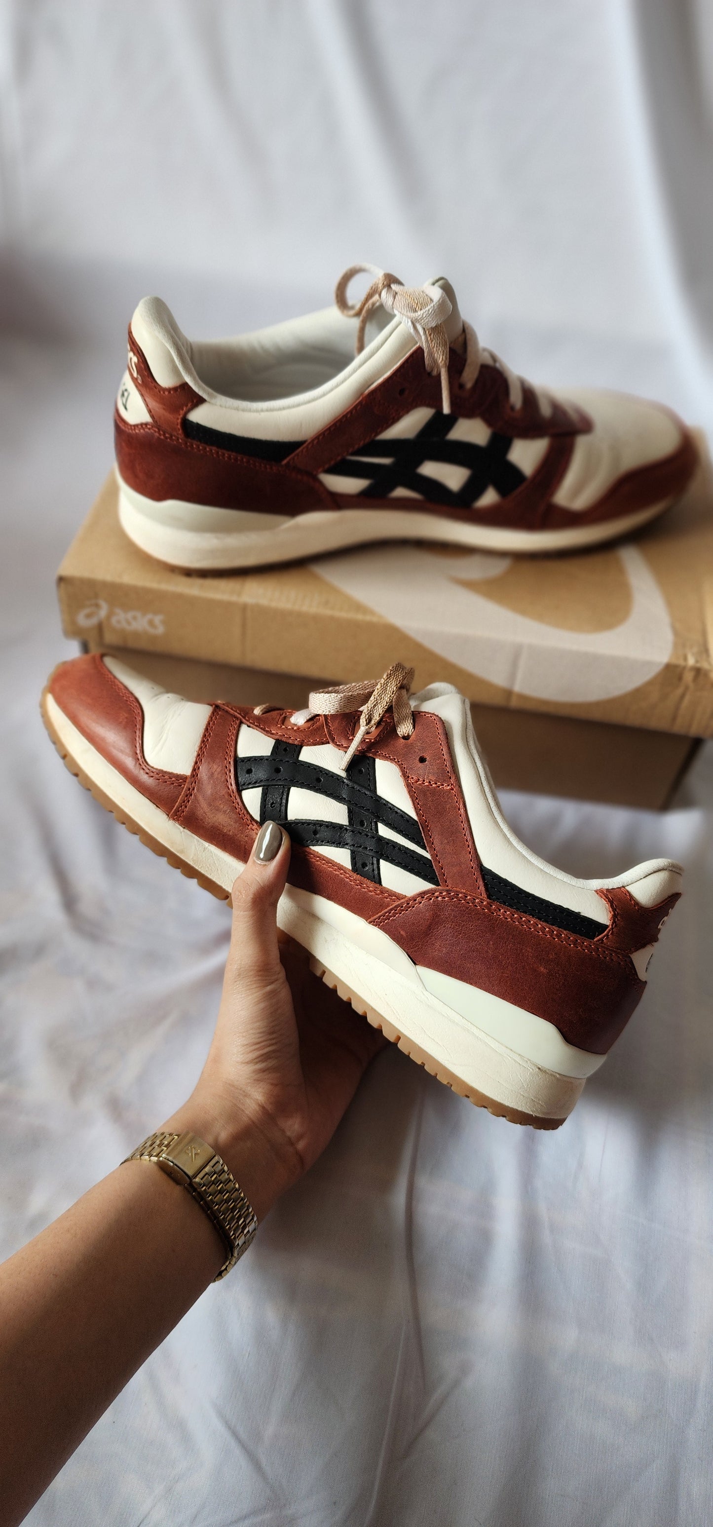 ASICS Brown Sneakers