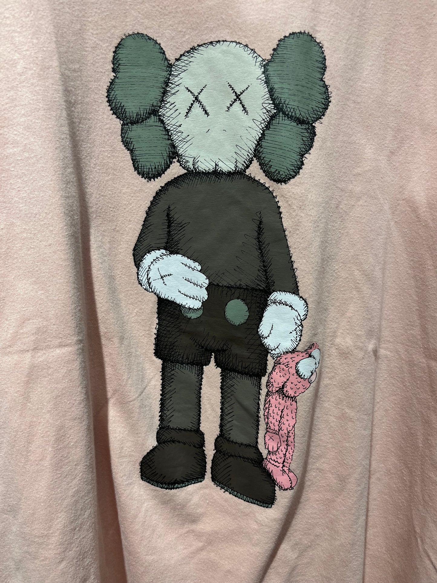 UT KAWS PINK TEES