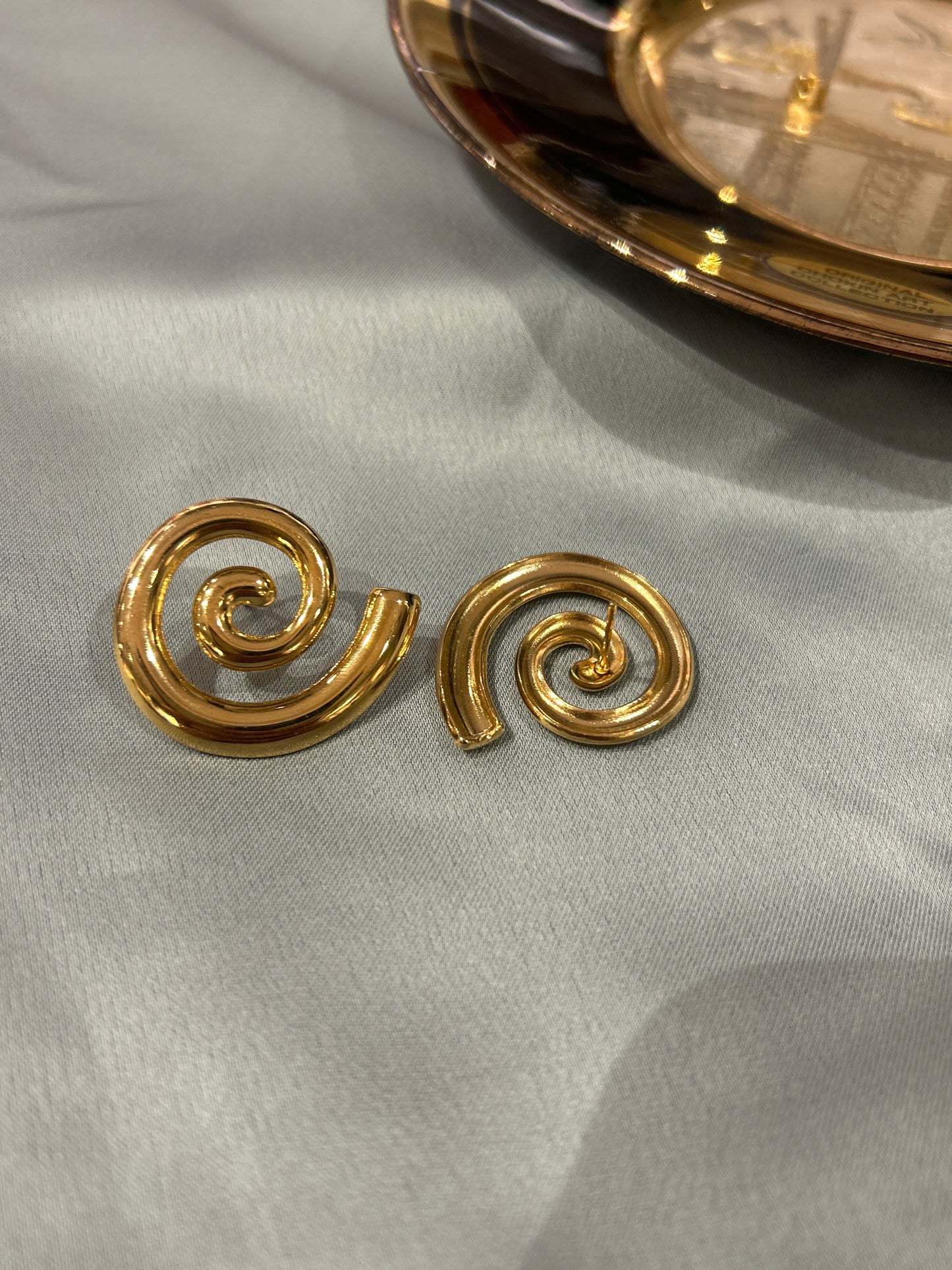 Spiral Chunky Earrings