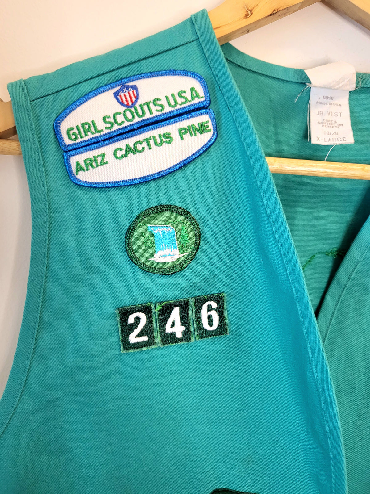 Authentic American Girl Scouts Vest