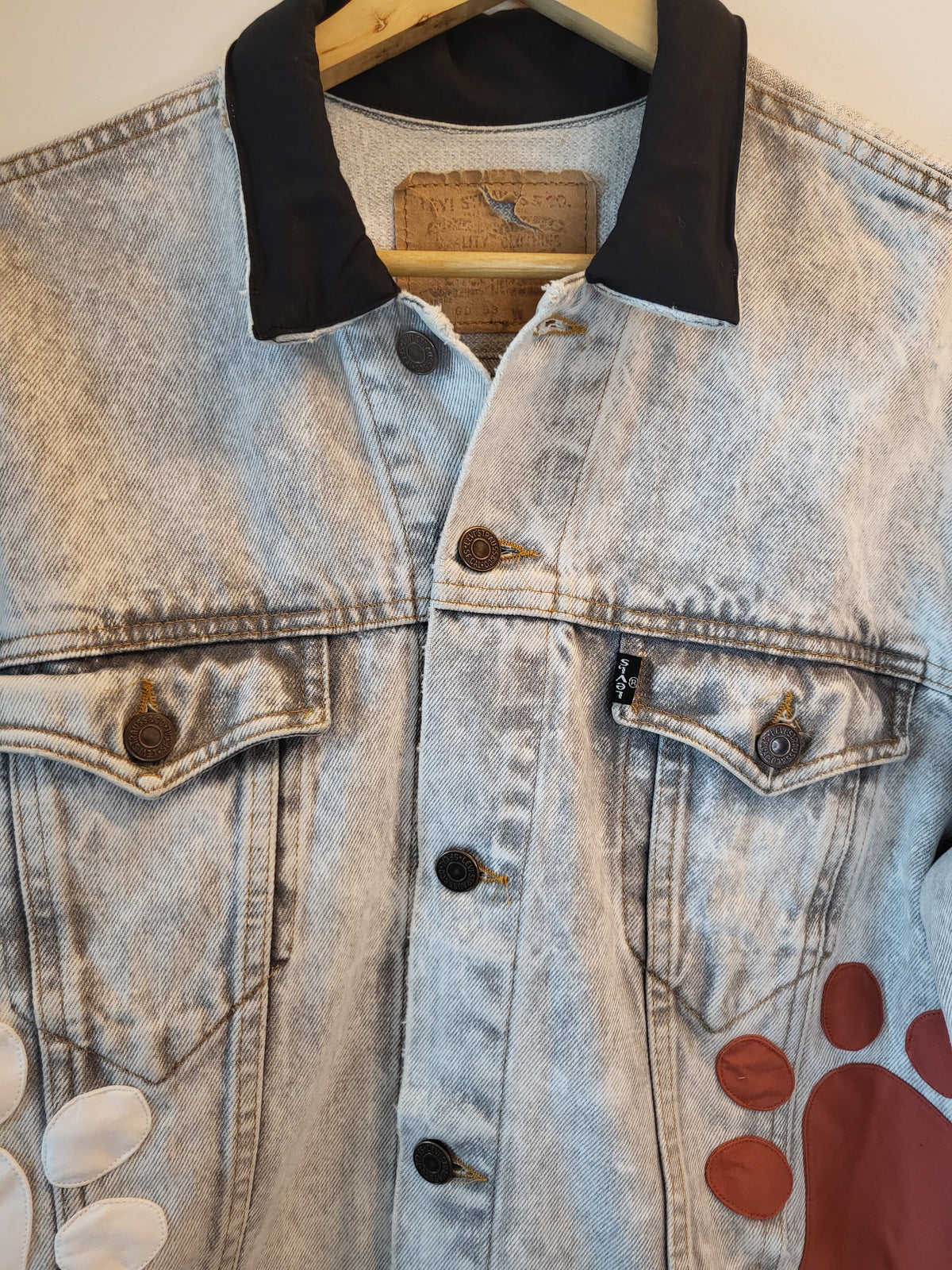 Levis Patchwork Denim Jacket