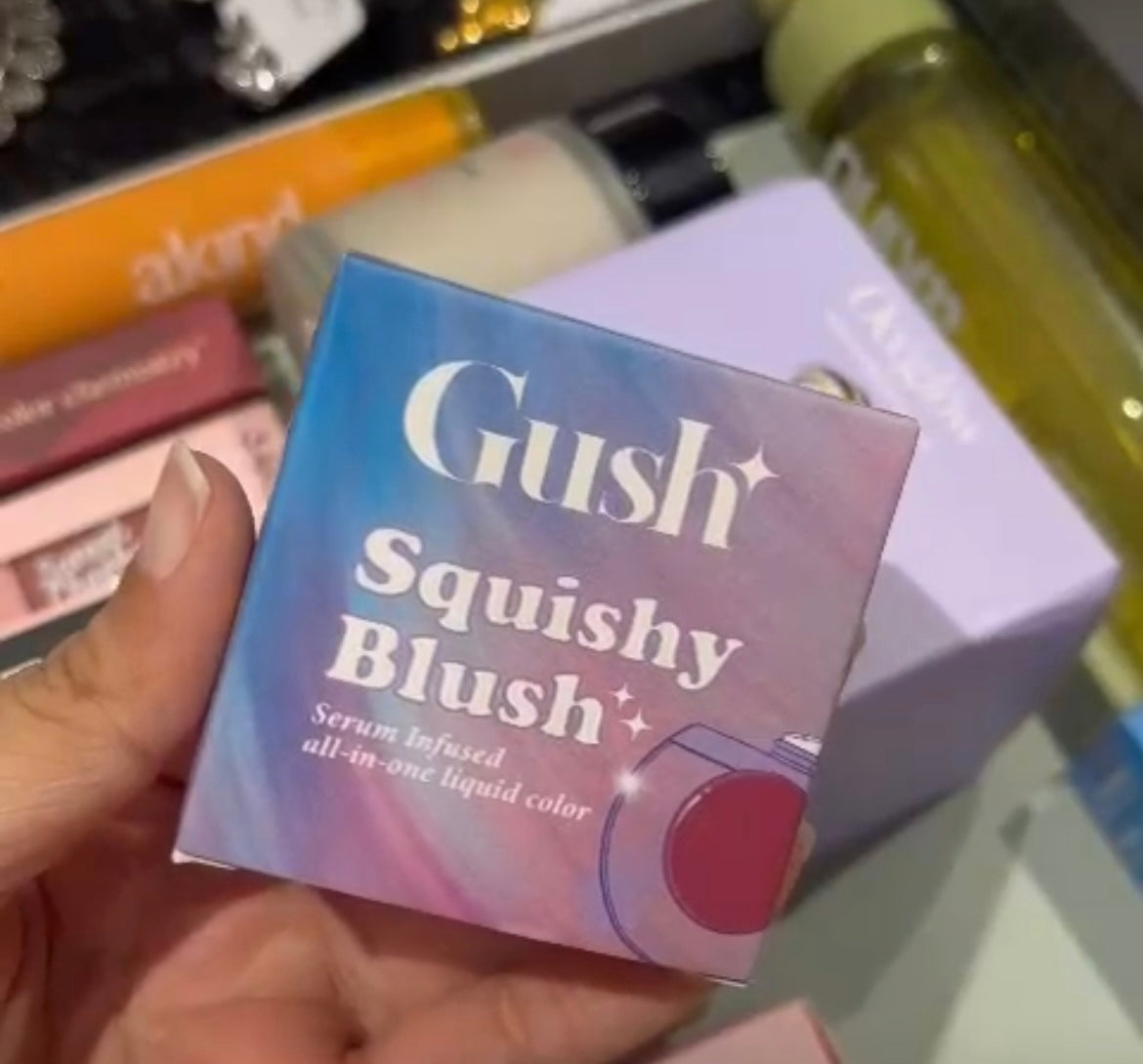 Gush Beauty Squishy Blush - Flushed Peach (sealed)