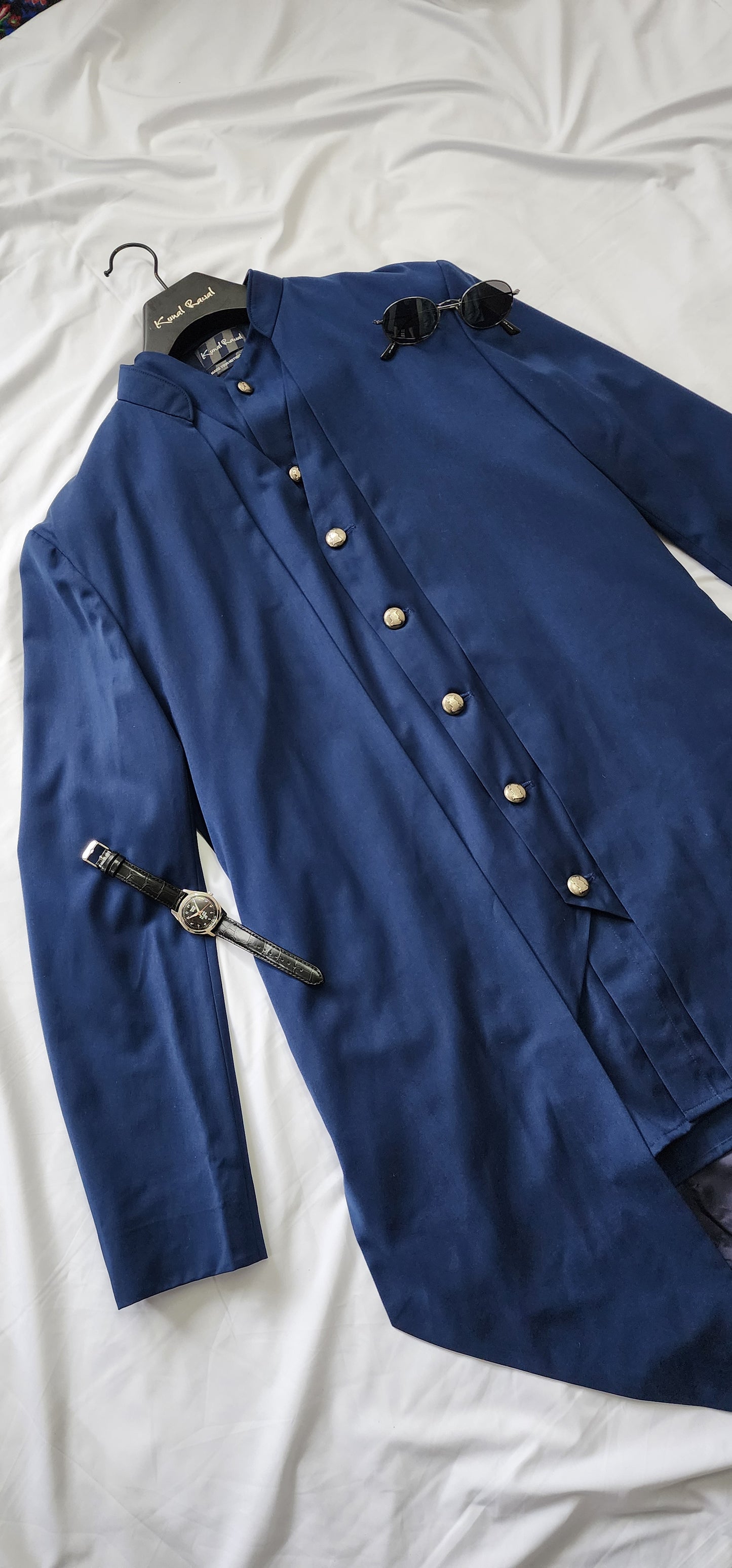 Kunal Rawal Afsana Sherwani - Set of 4 ( Kurta, Vest, Jacket,Pants)