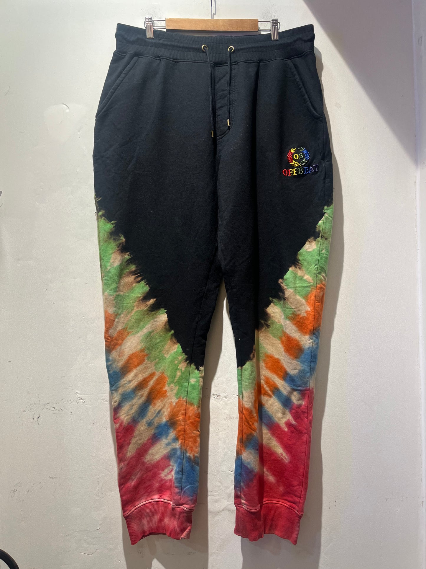 Offbeat Black Printed Pant