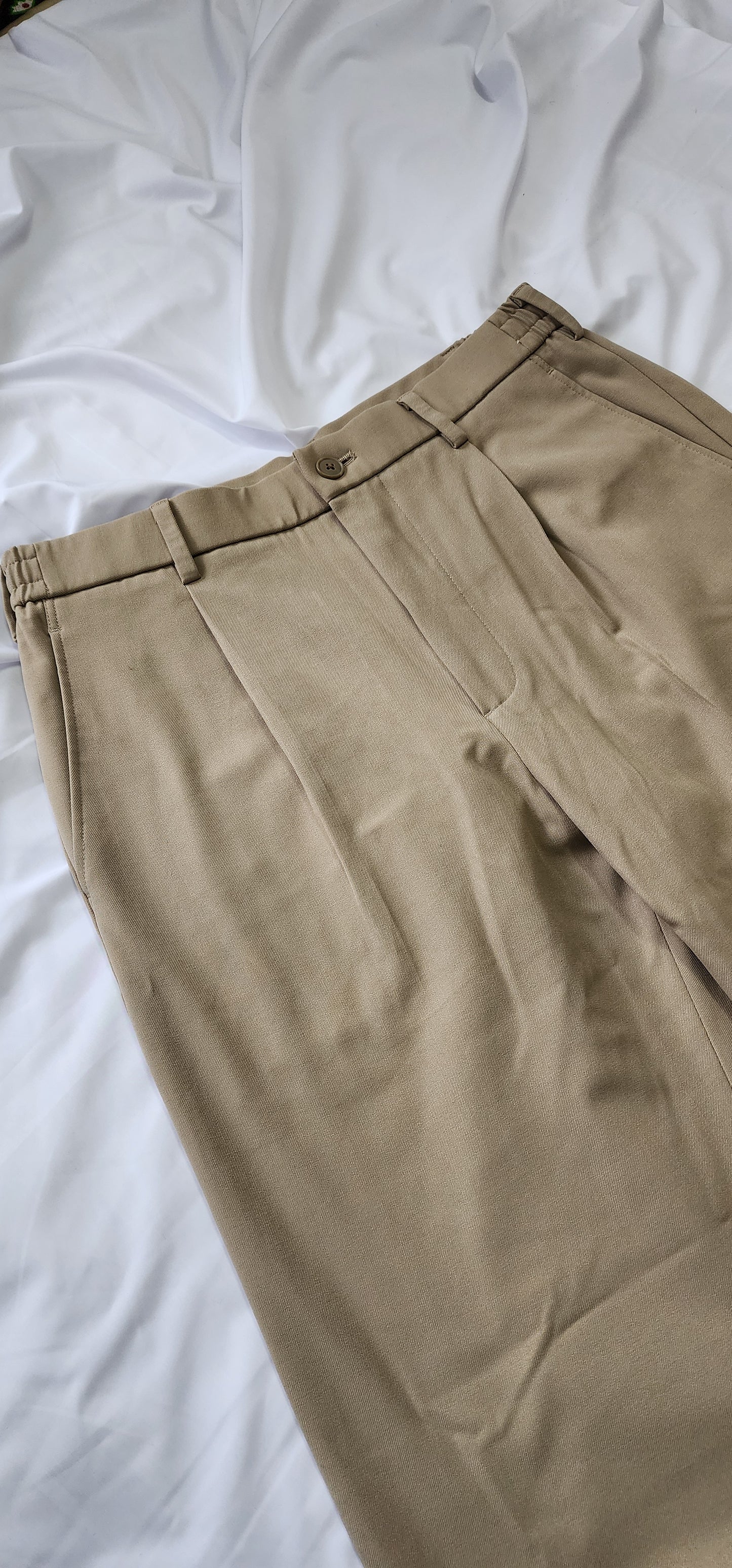 Uniqlo Ochre Trousers