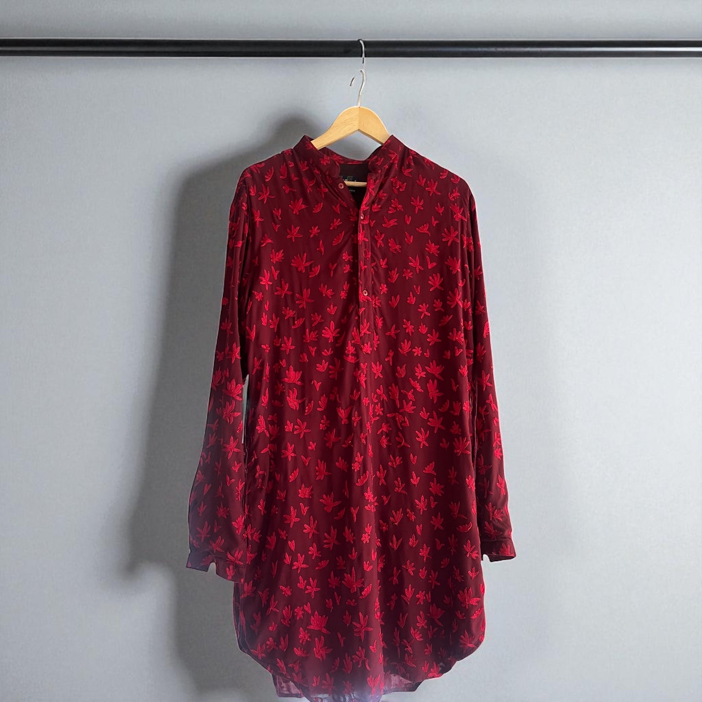 Kunal Rawal Red Kurta
