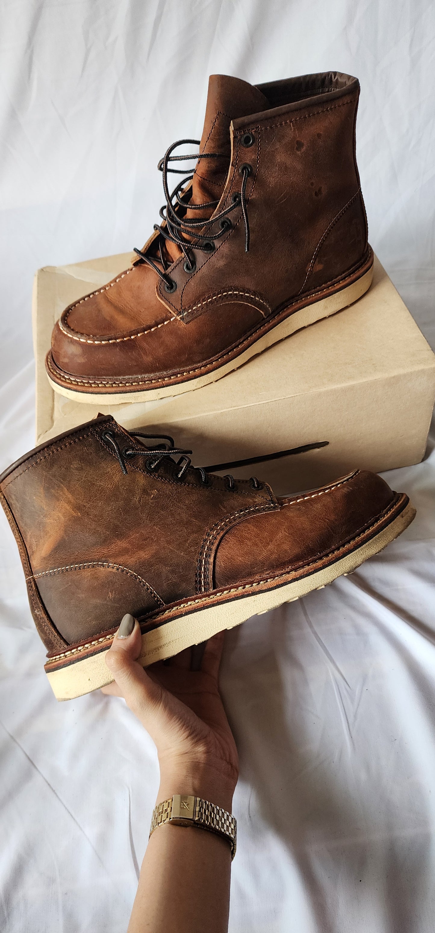ZARA Leather Boots