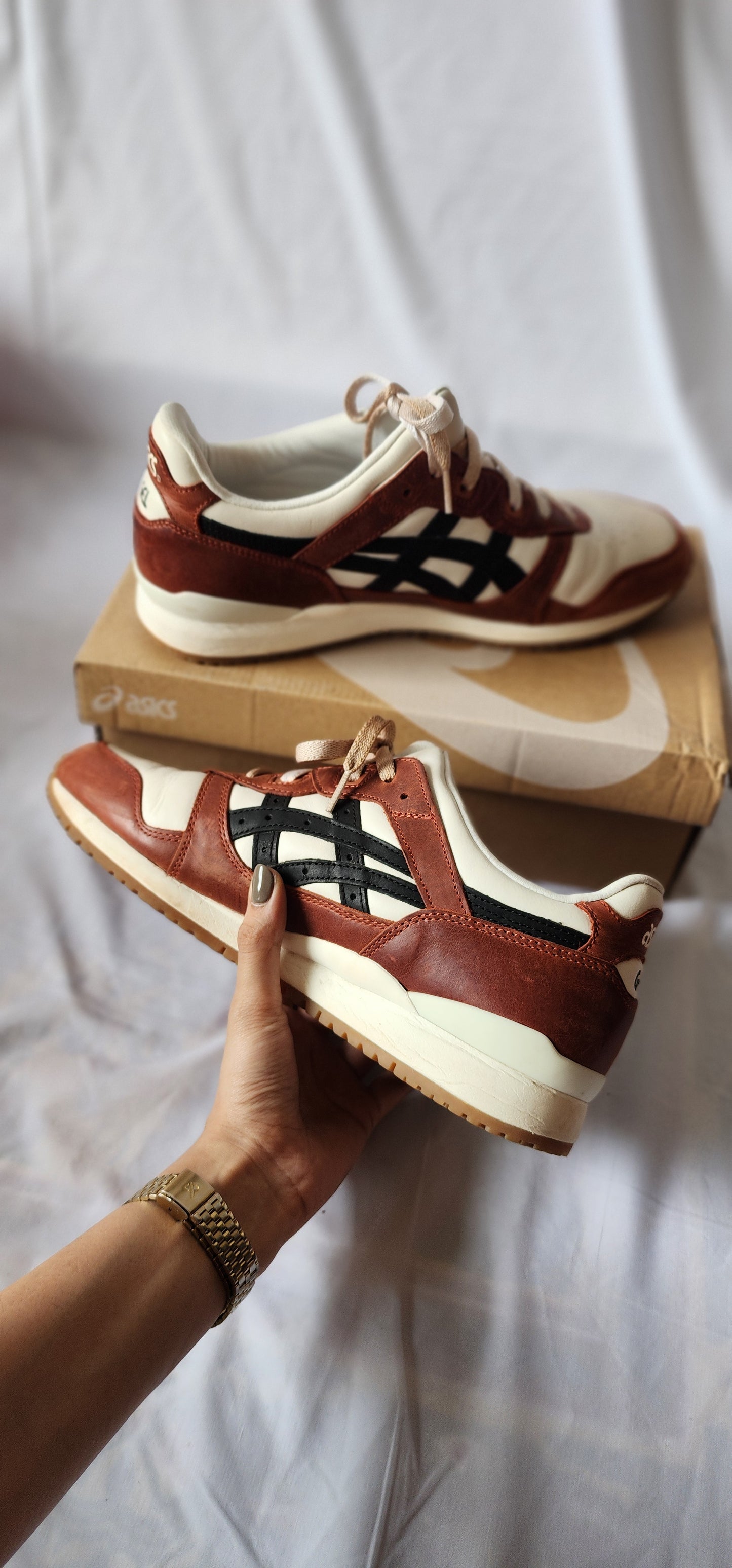 ASICS Brown Sneakers