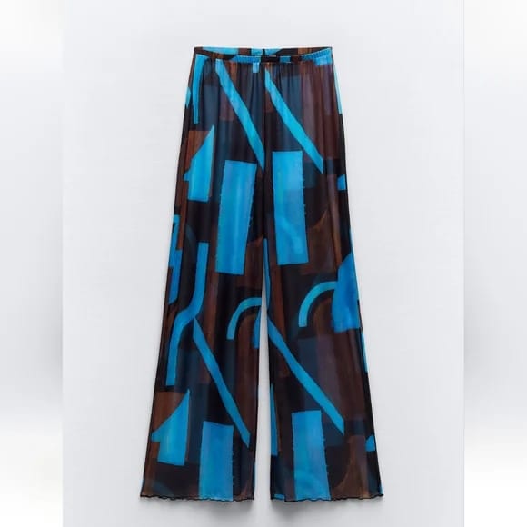 Zara sheer pants