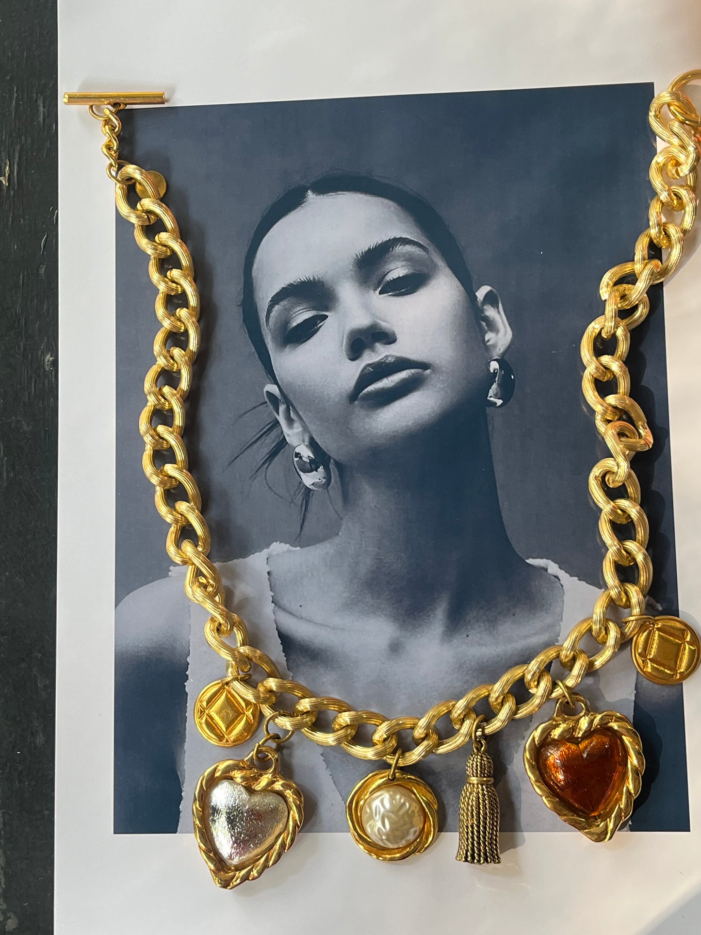 Fabi Heart Charm Necklace