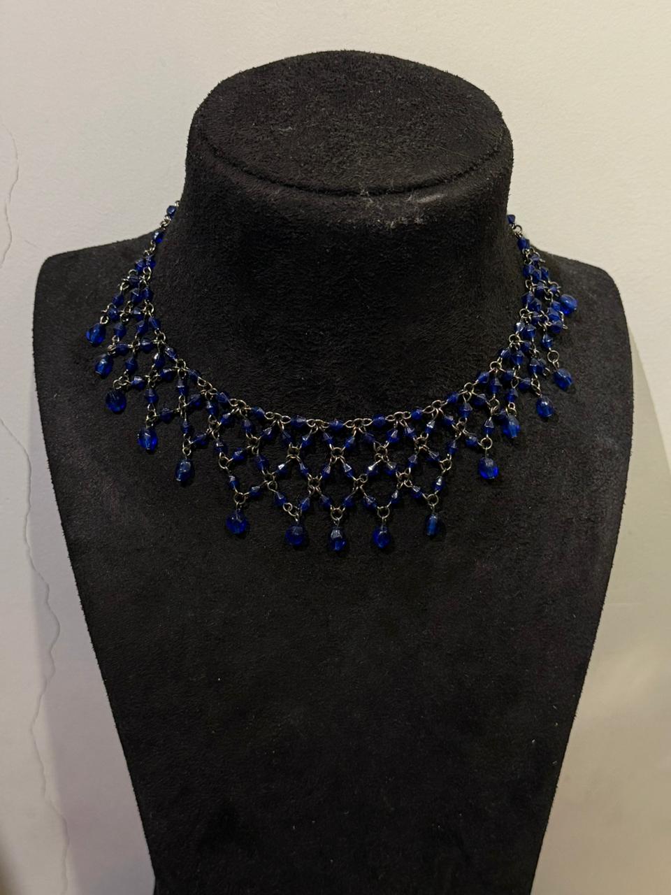 Blue Choker