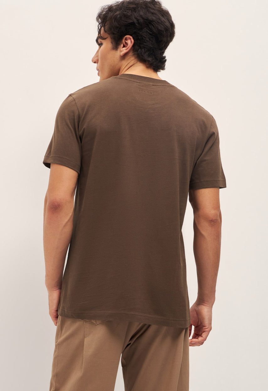March Brown Tee