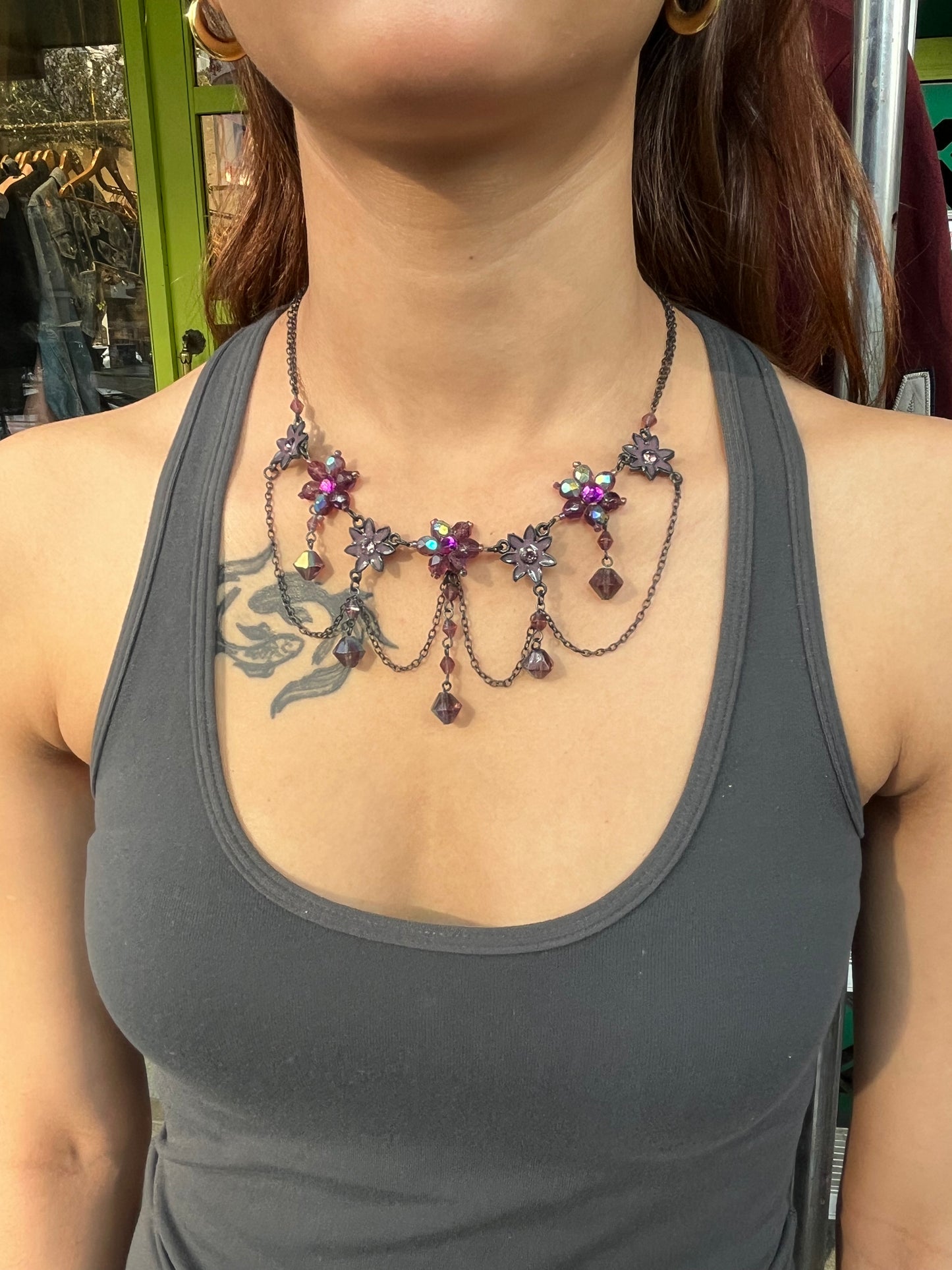 Purple witches Choker