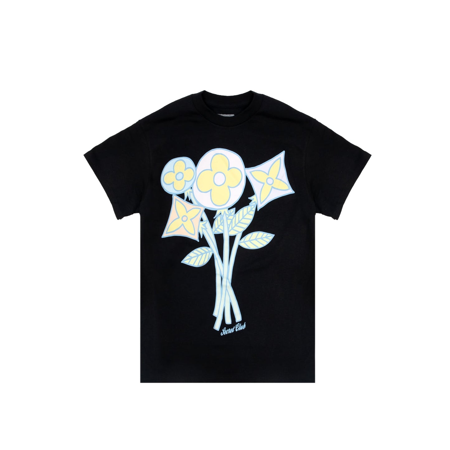 MARKET SECRET CLUB MENS FLOWER SS TEE