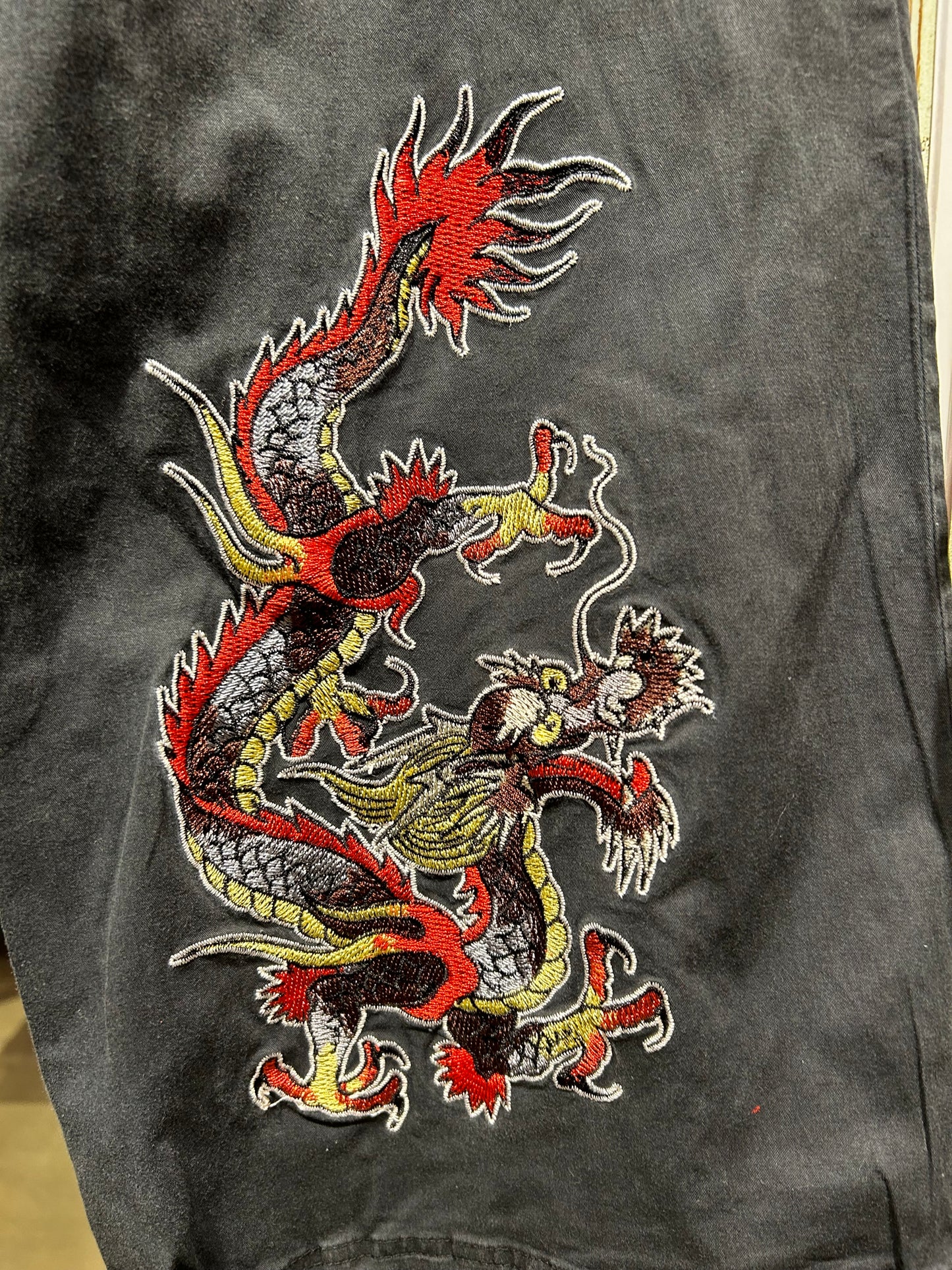 Ed Hardy Black Cargo Pants