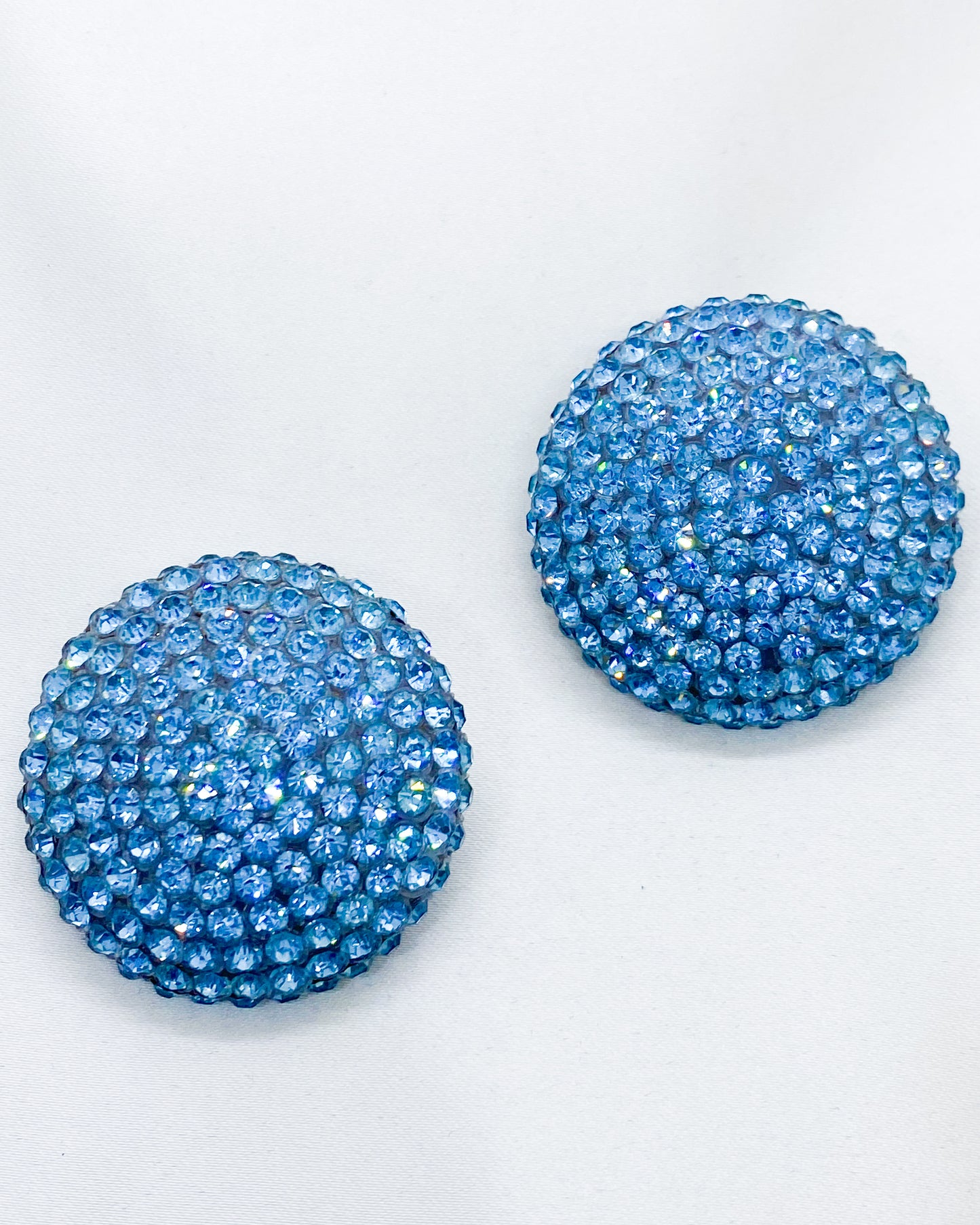 Blue Crystal Earrings