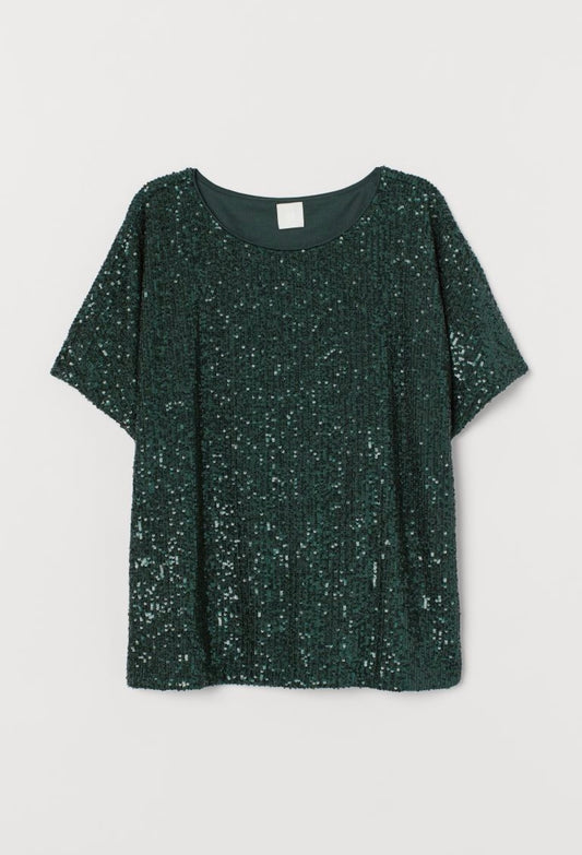 H&M Sequined Top