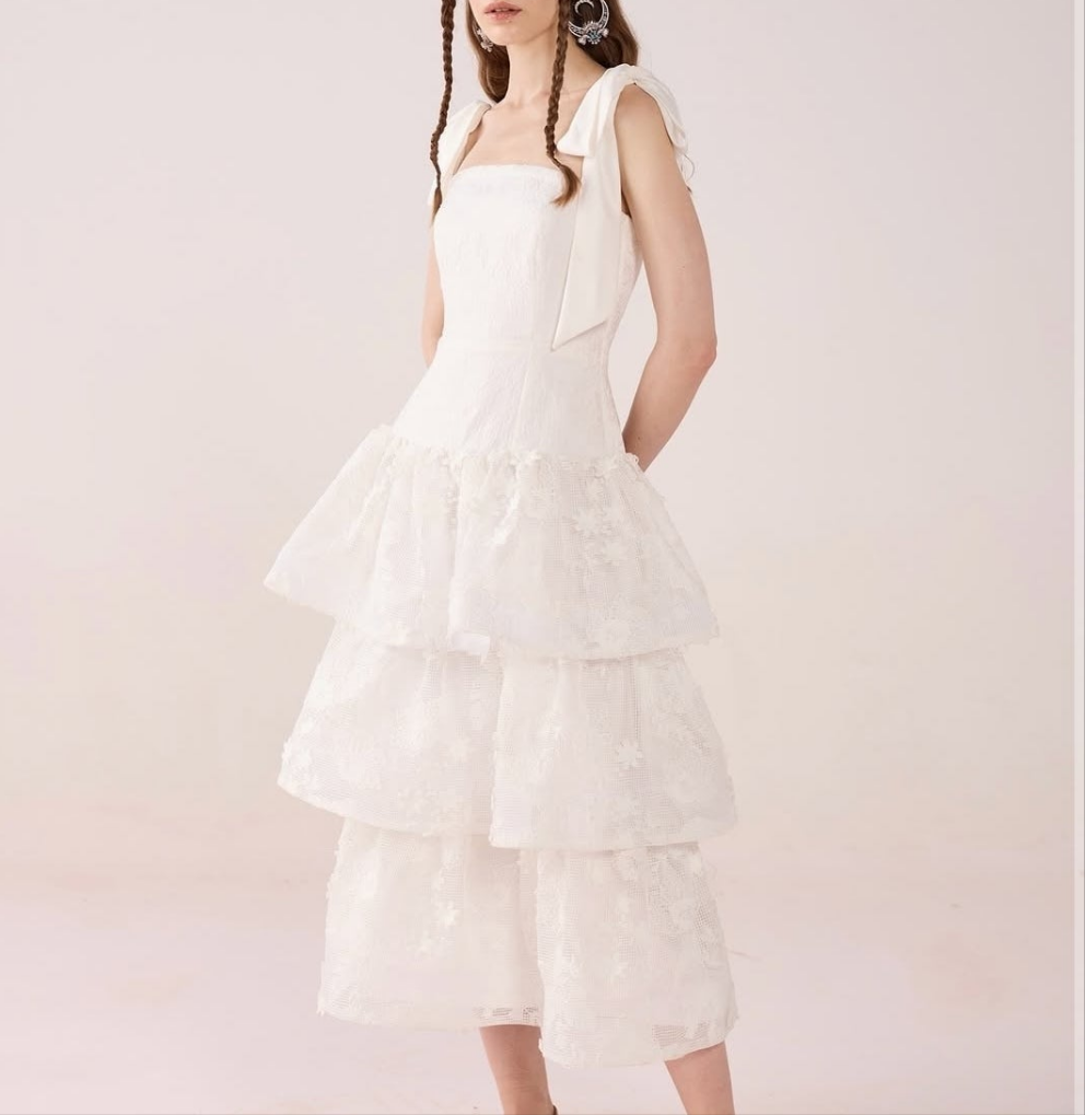 Zabella White Dress