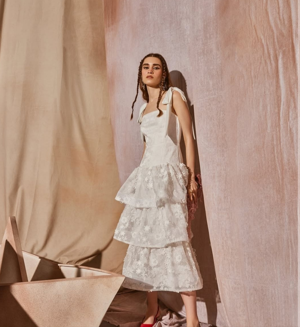Zabella White Dress