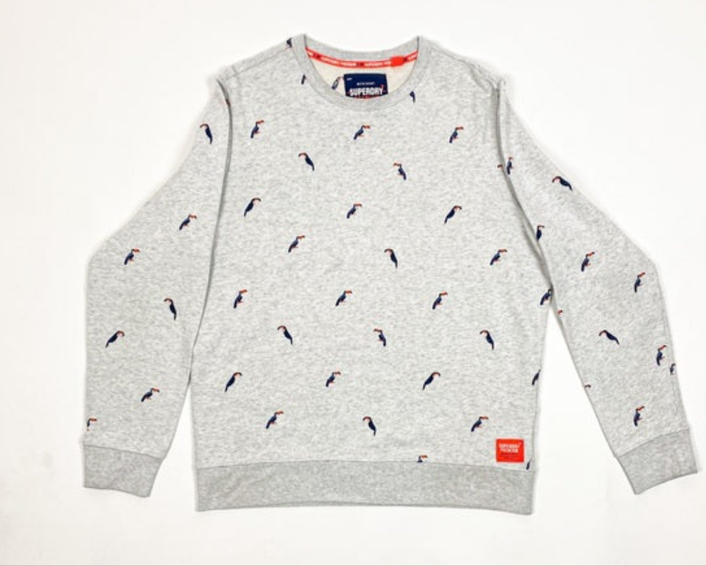 Superdry Grey Sweatshirt