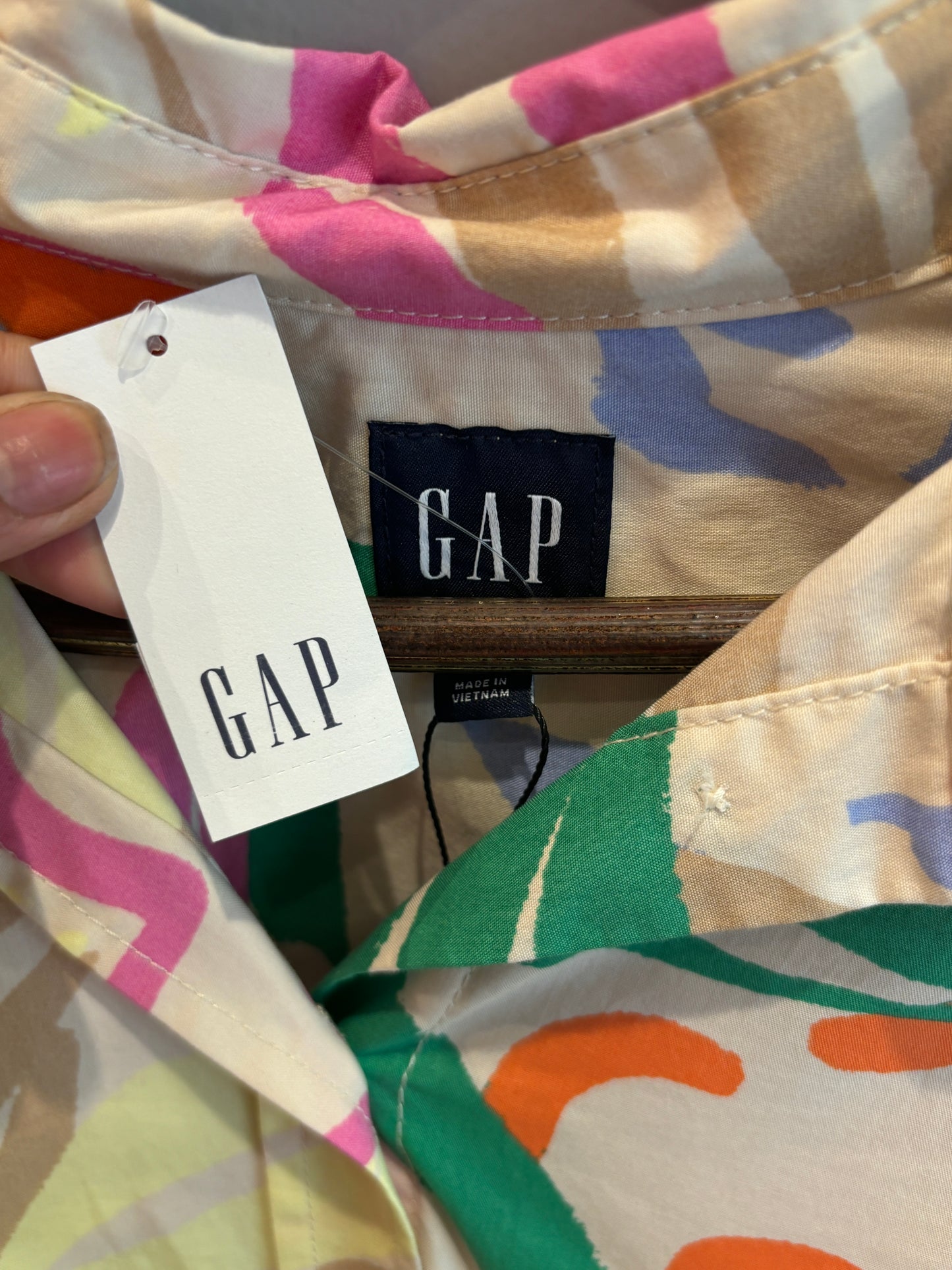 GAP Floral Shirt Dress