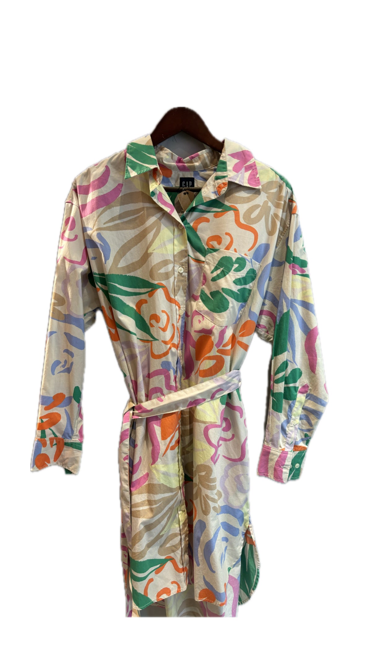 GAP Floral Shirt Dress