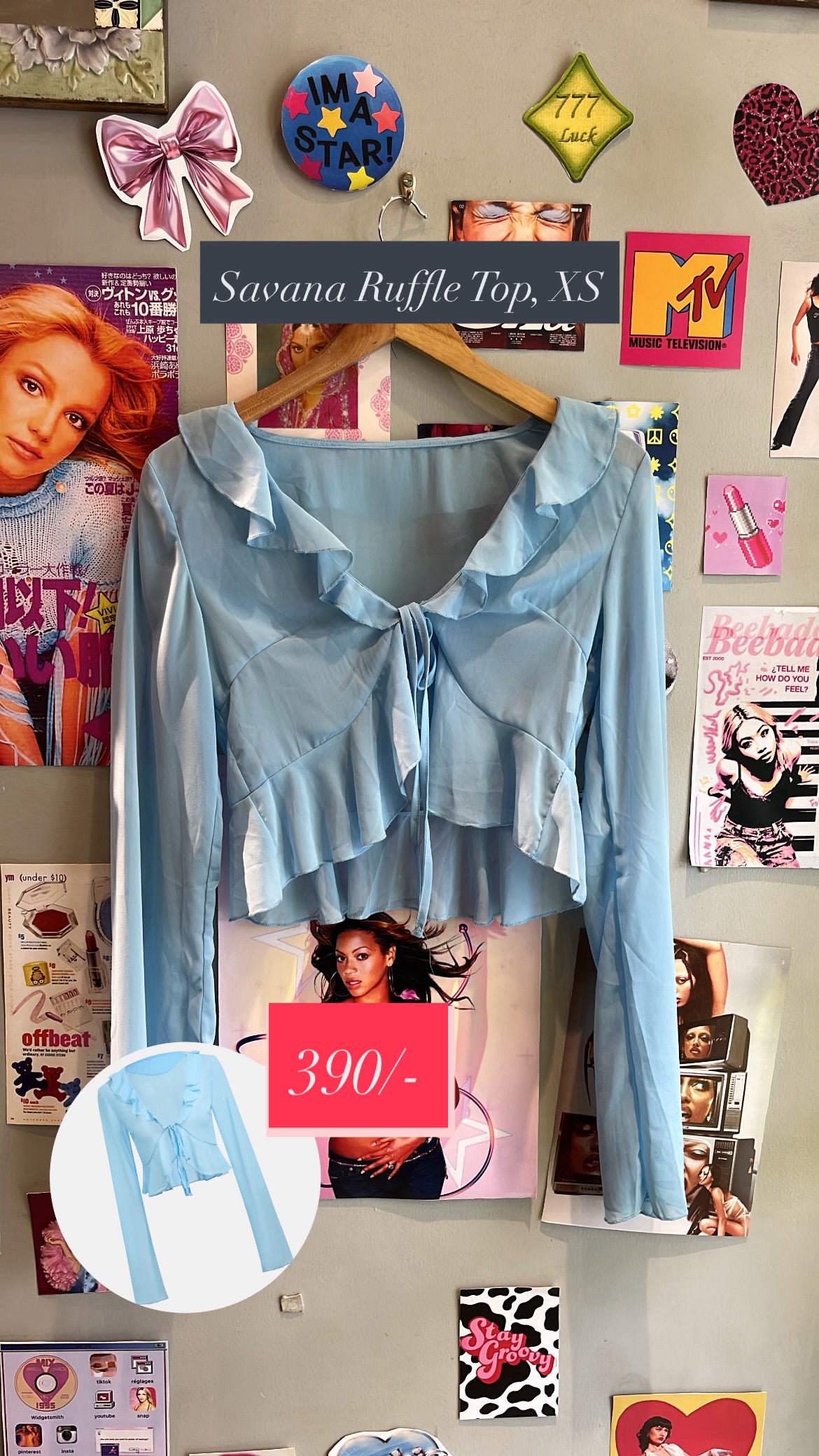 Baby Blue Top