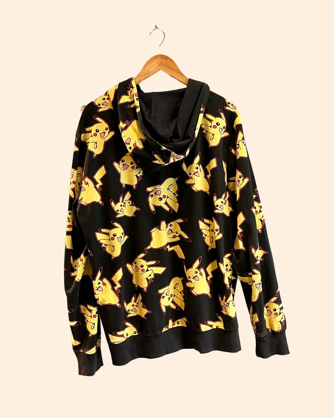Pokemon Black Printed Hoodie