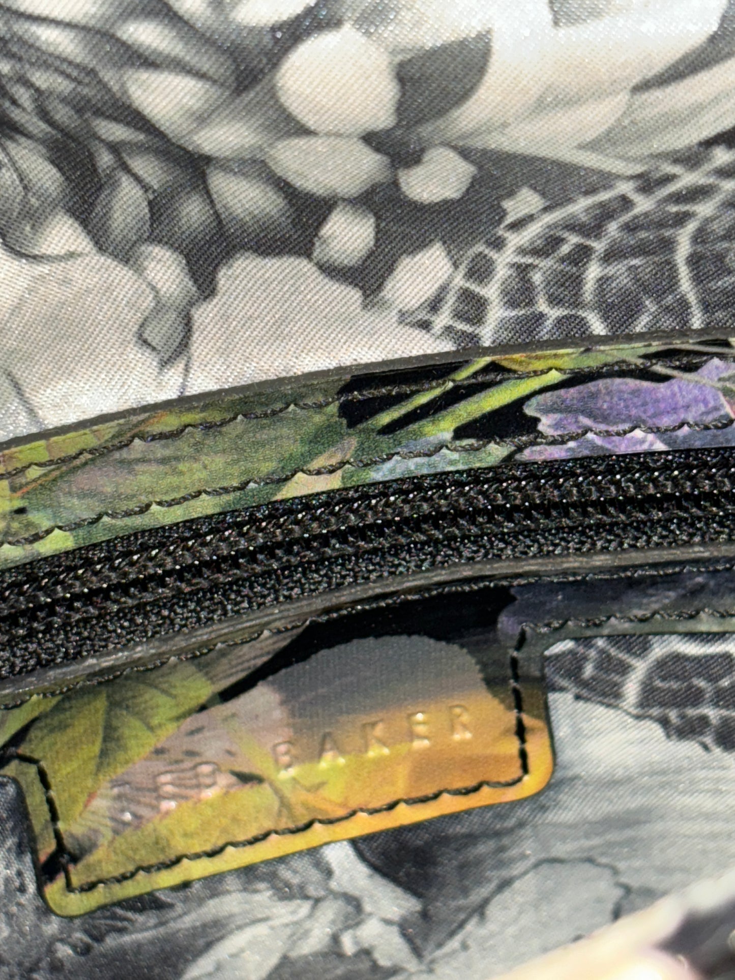 Ted Baker Black Floral Bag