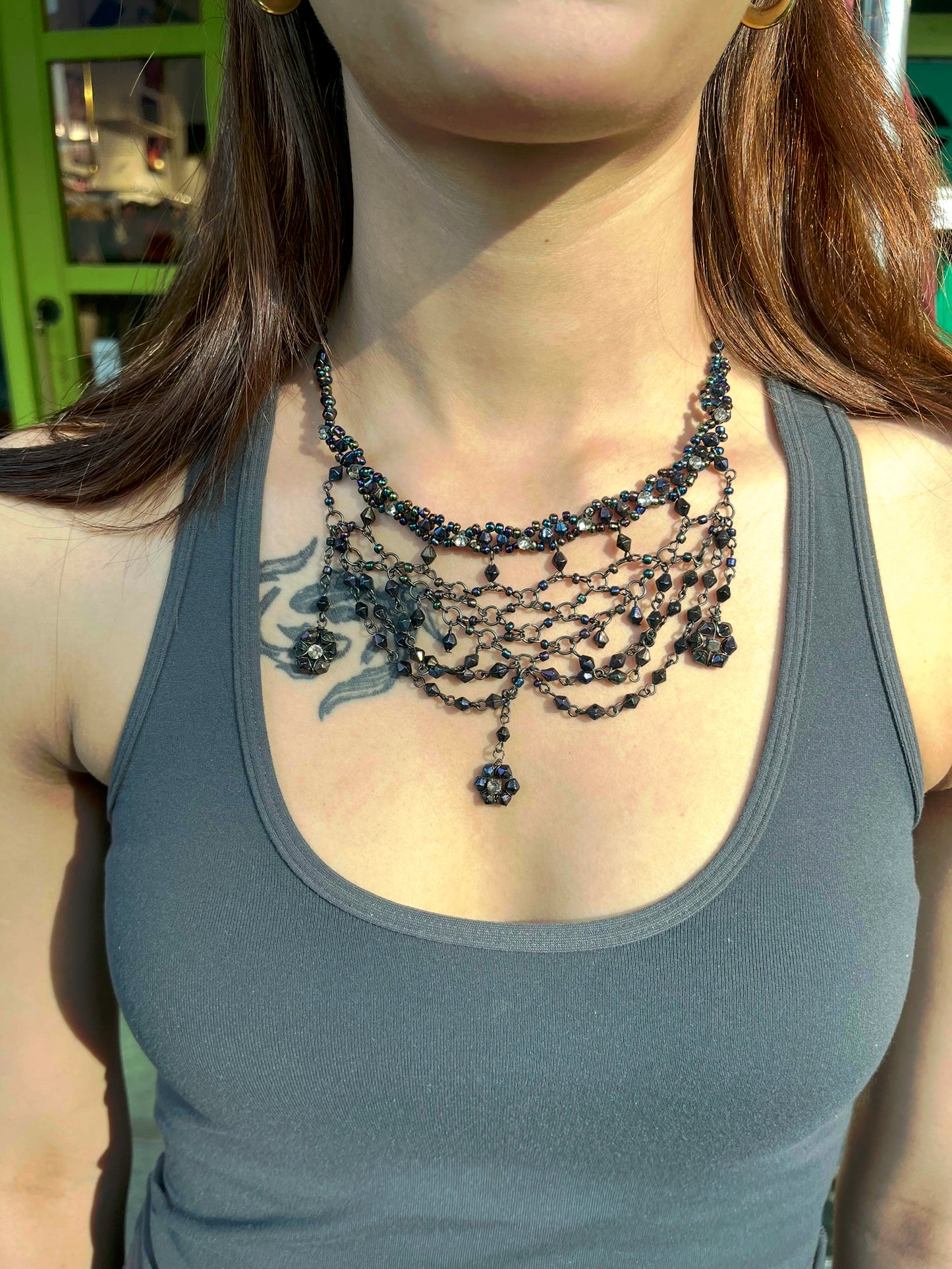 Black Gradient Witches Choker