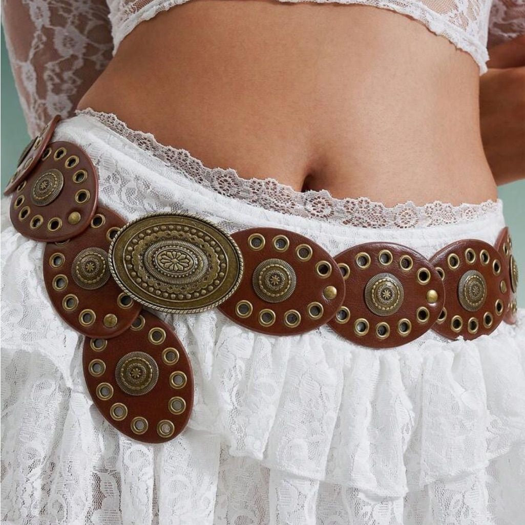 Tan Disc Belt