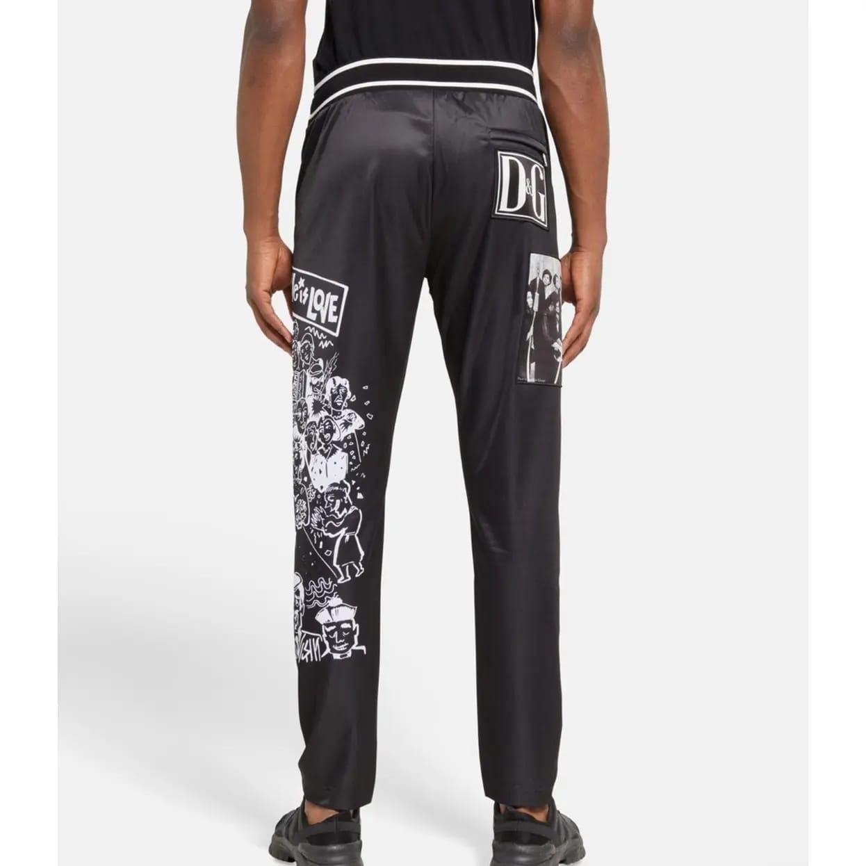 Dolce and Gabbana Black Tracks