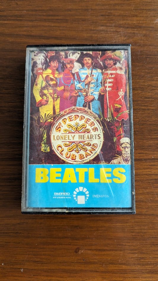 The Beatles Sgt Peppers Club Band Cassette Tape