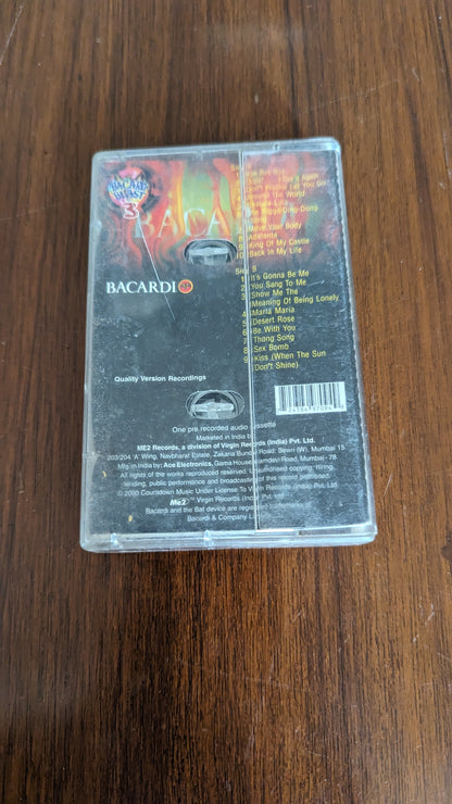 Bacardi Blast 3 Cassette Tape