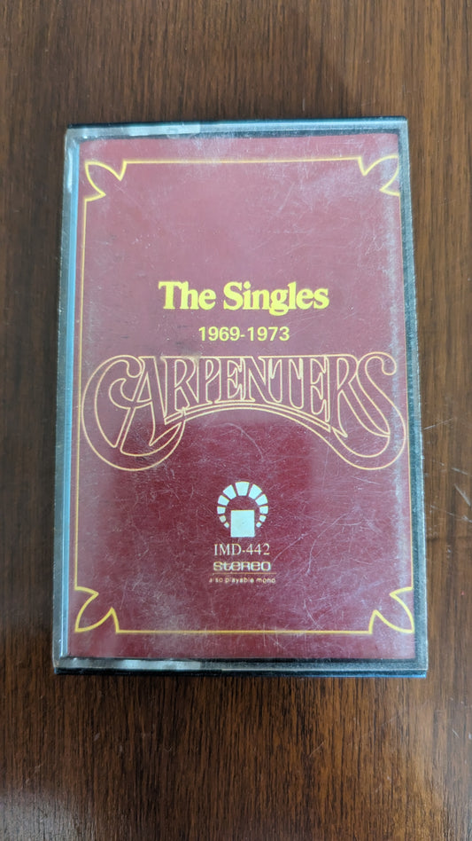 Carpenters "The Singles 1969-1973" Audio Cassette Tape - A&M Records