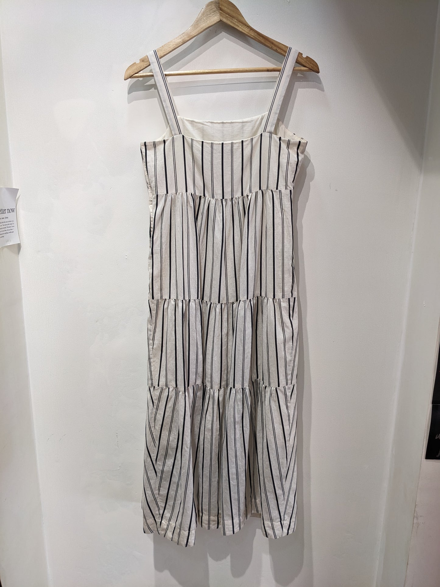 Autograph Cotton Striped Dress