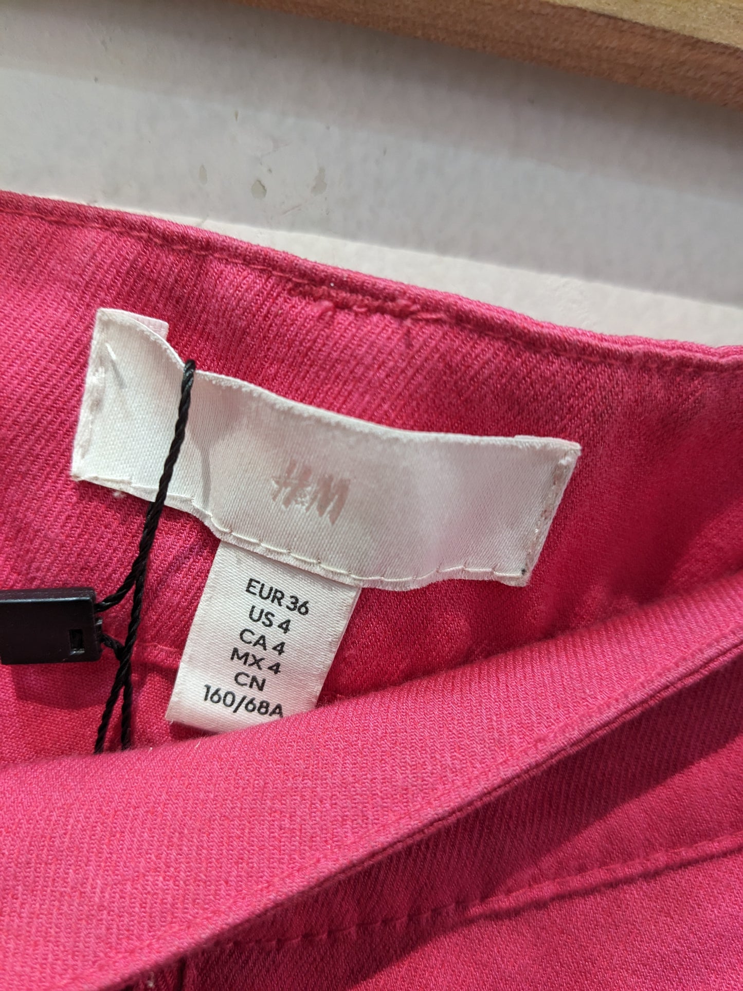 Womens pink Flap Pocket Side Cargo Pants