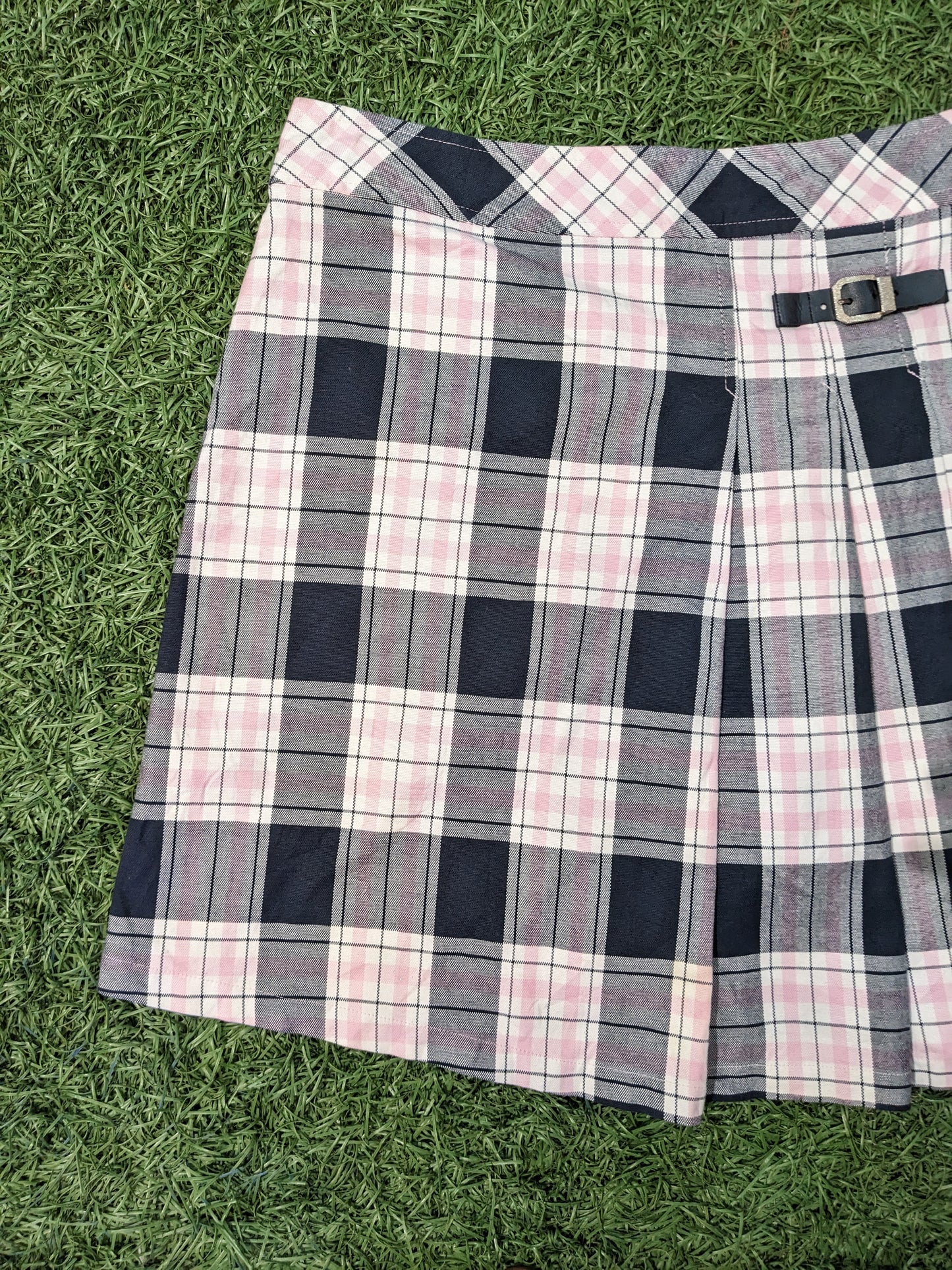 Hello kitty Flare Fit Checkered Skirt