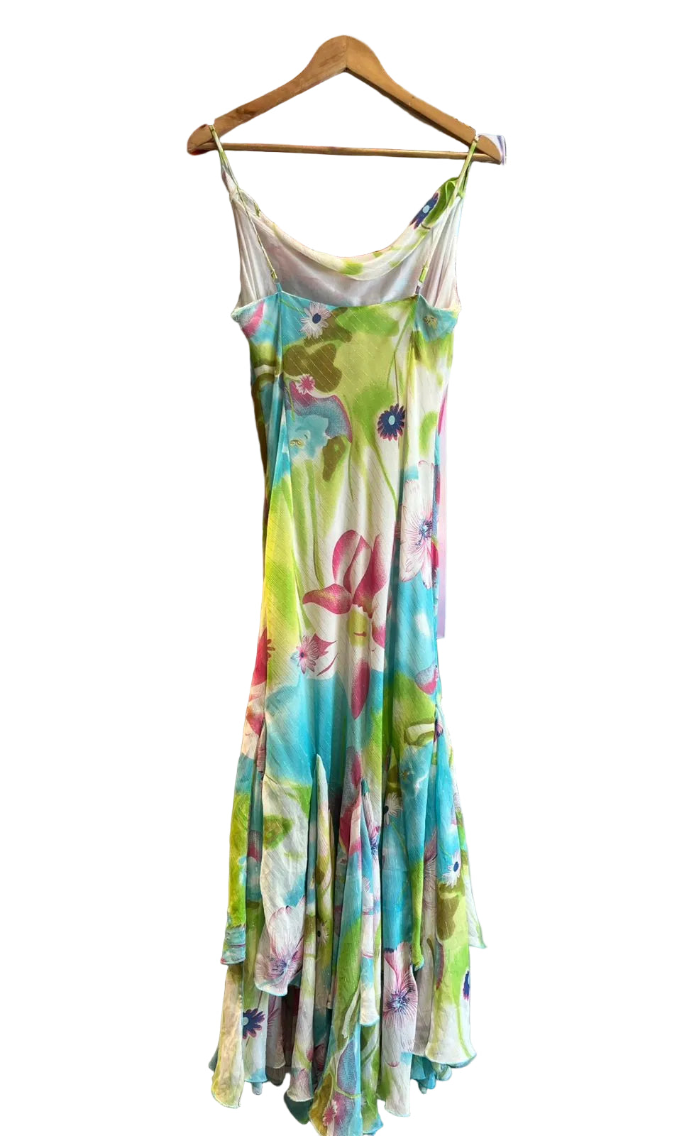 2000's Rom Com Coded Floral Slip Dress