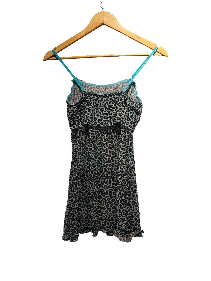 Y2K Blue Top