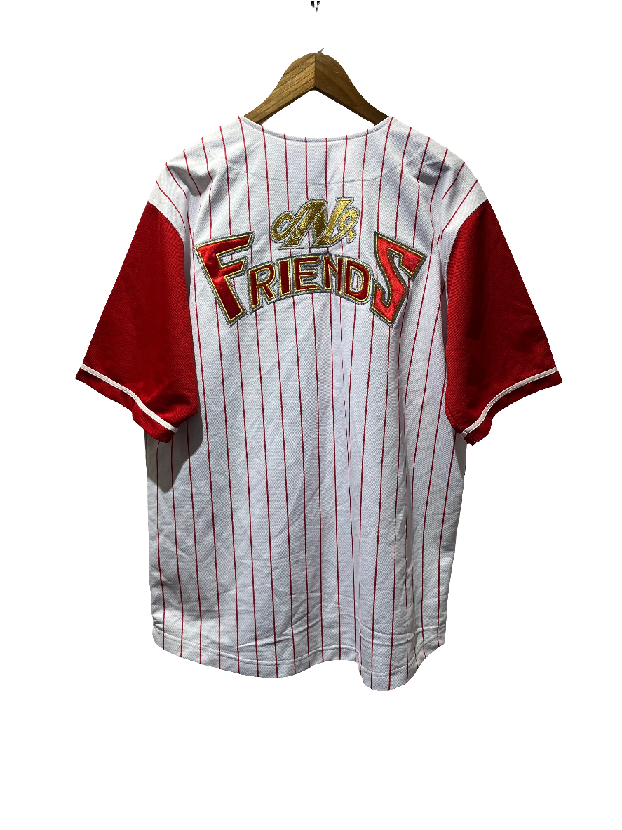 Jesus Friends White Red Jersey