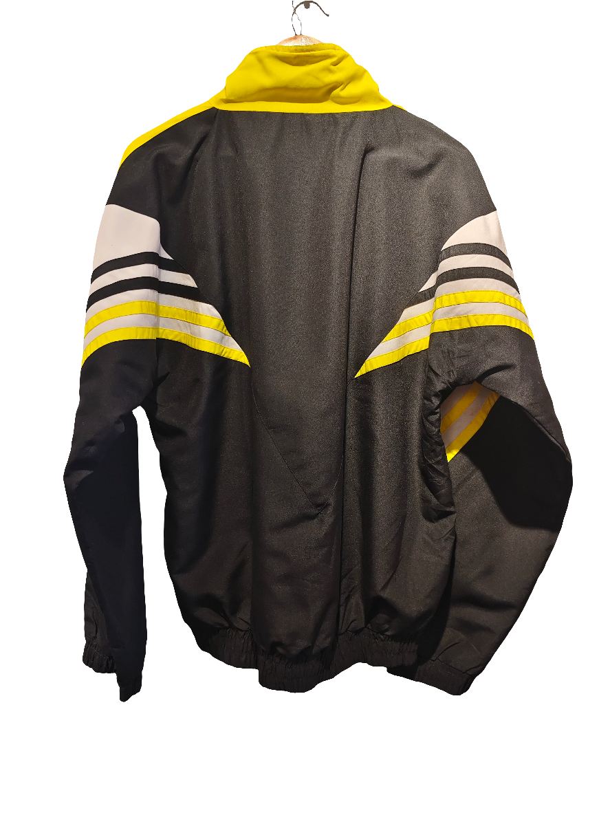 Yellow and back bomber