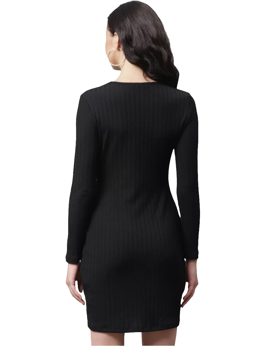 Mark Spencer Ribbed Mini Dress