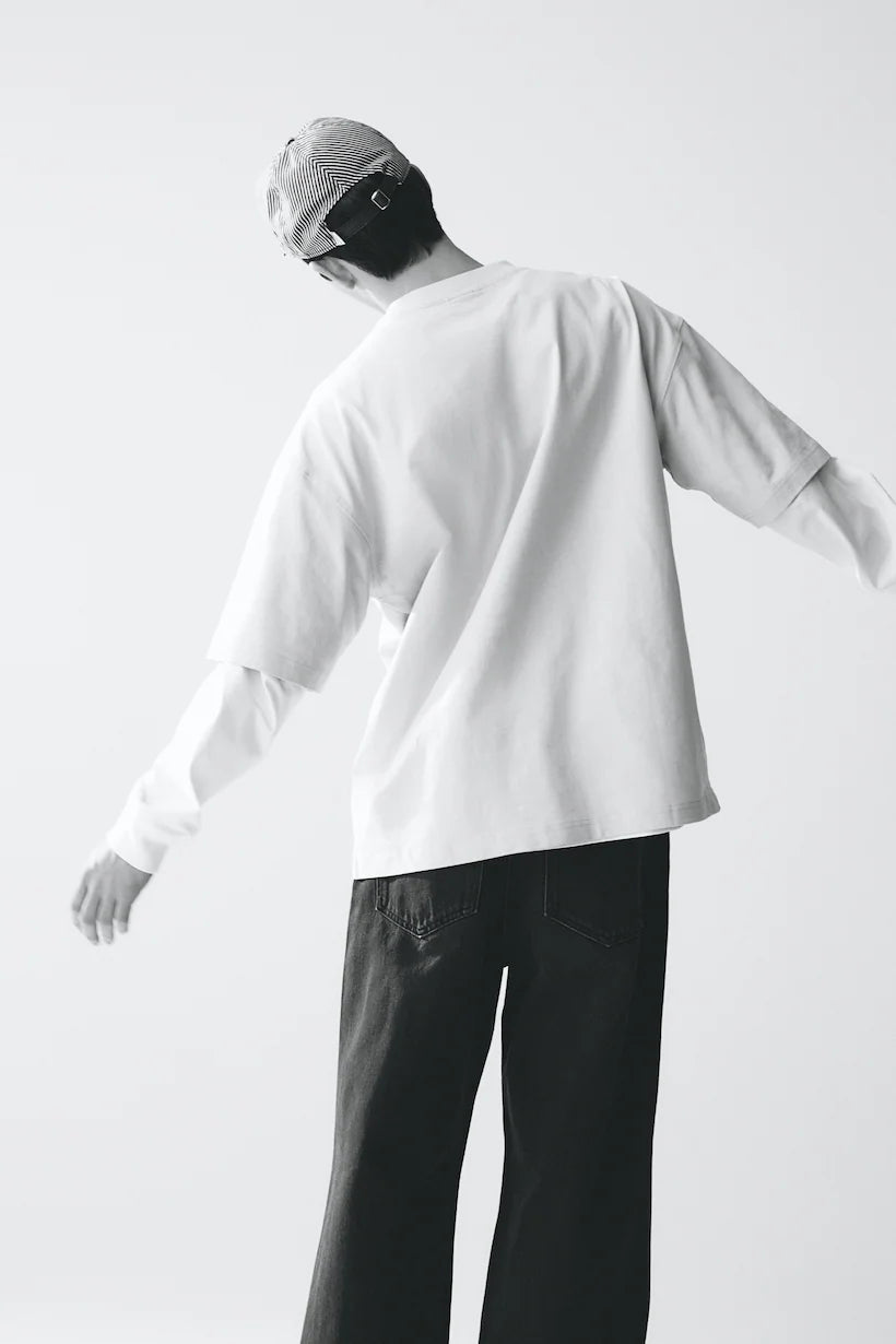 H&M Oversized Fit Breakbeat Hardcore Printed Tee