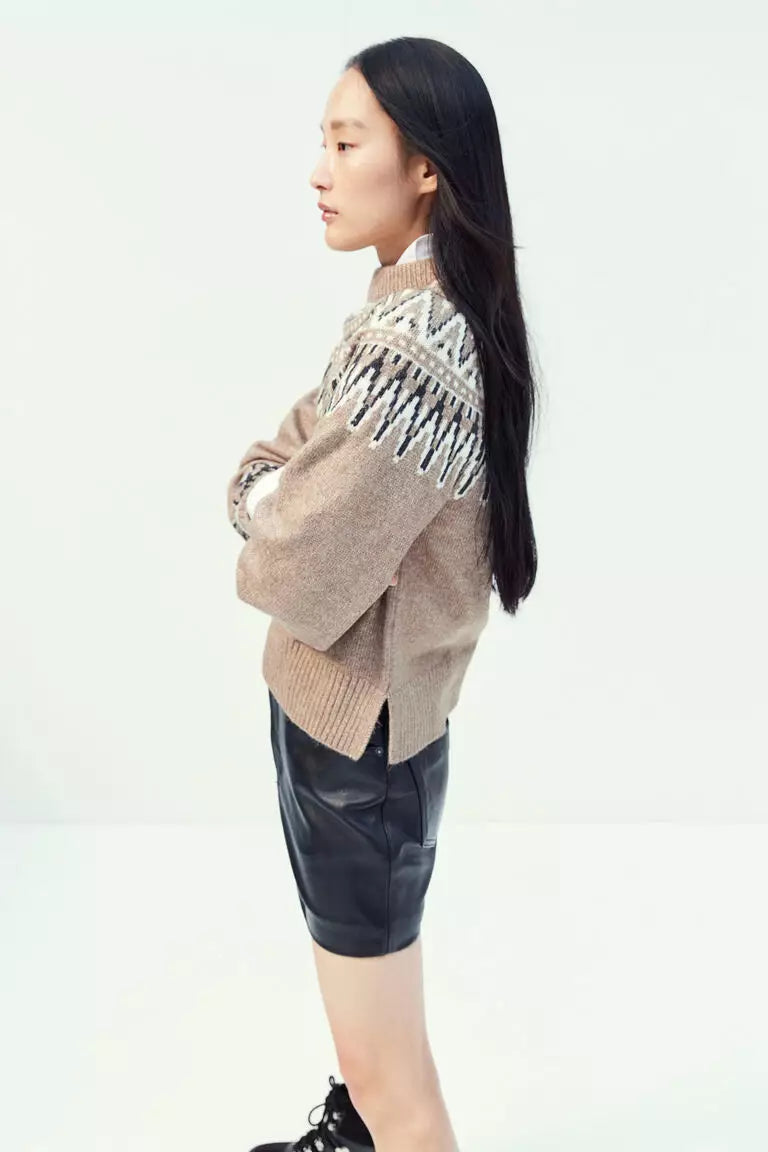 H&M Jacquard Knit Jumper Sweater
