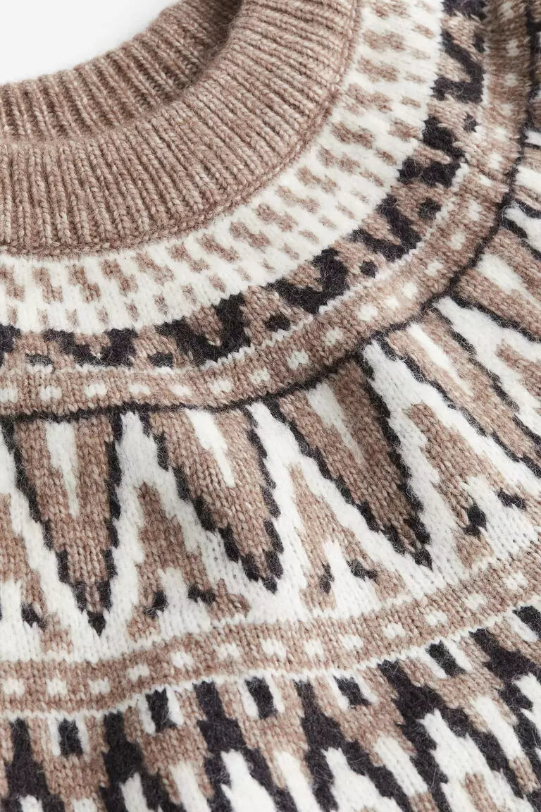 H&M Jacquard Knit Jumper Sweater