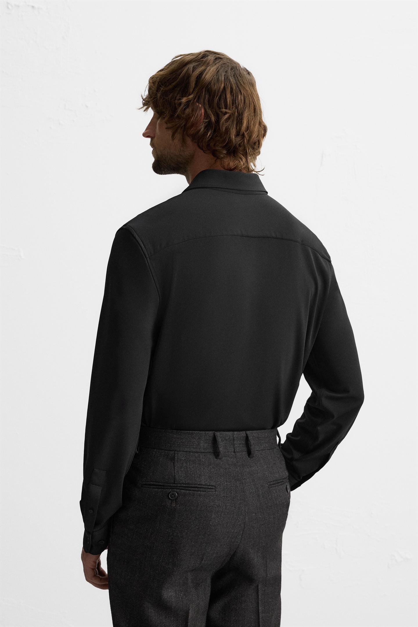 Zara Black Shirt