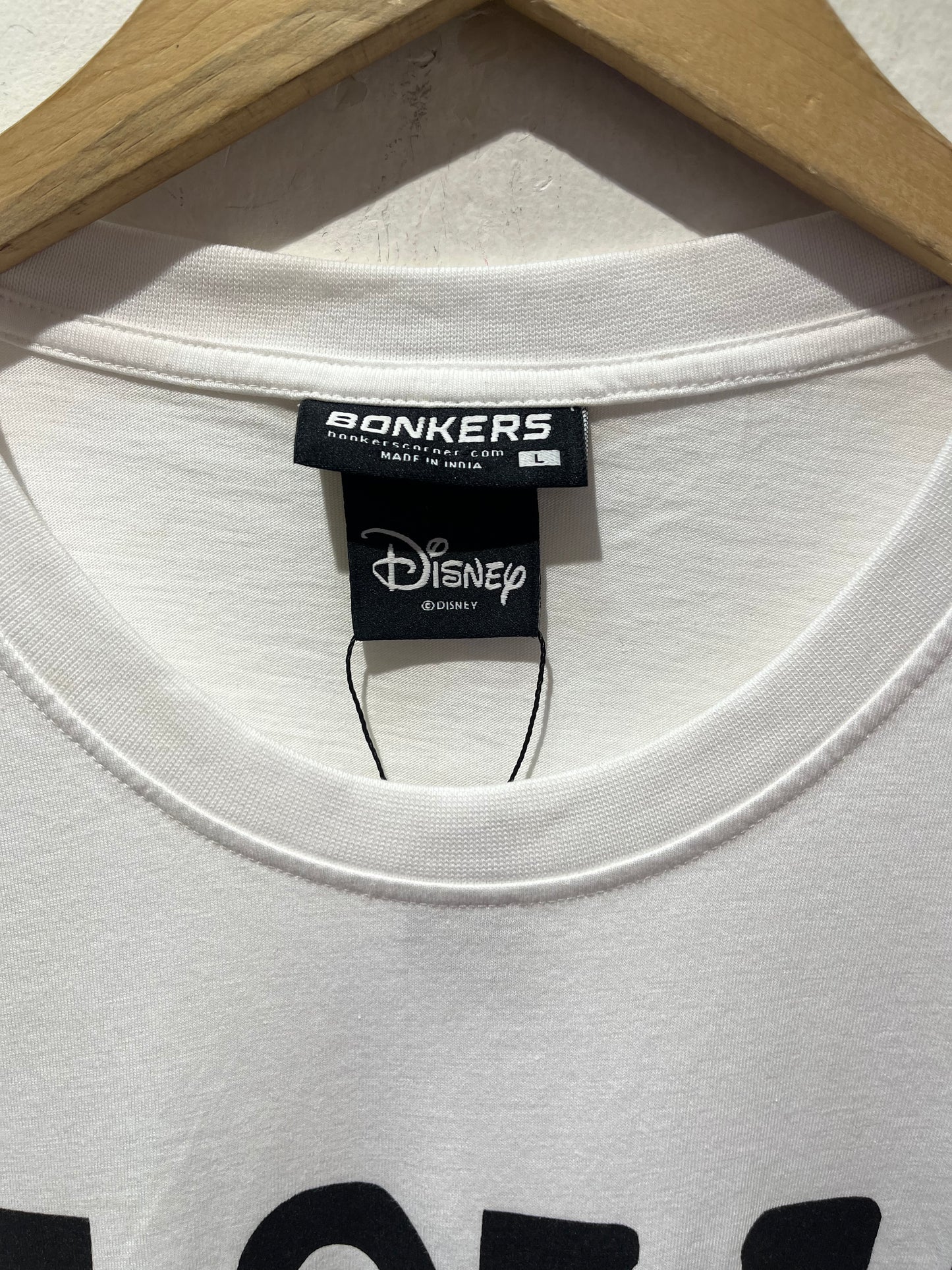 BONKERS Disney White Tee
