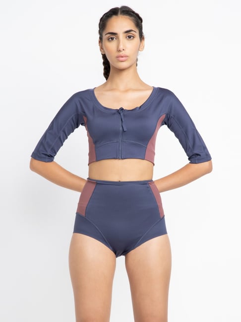 Adidas Navy Fitted Yoga Set of 2