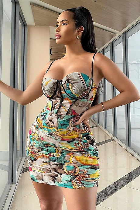 Fashion Nova Mesh Mini Dress